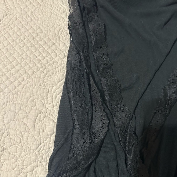 Victoria’s Secret black romper, low v-neck - Picture 6 of 6